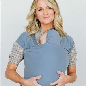 Brand new solly baby wrap in cornflower color